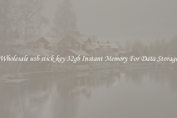 Wholesale usb stick key 32gb Instant Memory For Data Storage