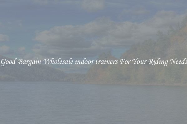 Good Bargain Wholesale indoor trainers For Your Riding Needs