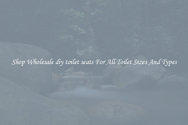 Shop Wholesale diy toilet seats For All Toilet Sizes And Types