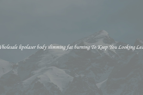 Wholesale lipolaser body slimming fat burning To Keep You Looking Lean