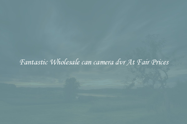 Fantastic Wholesale can camera dvr At Fair Prices