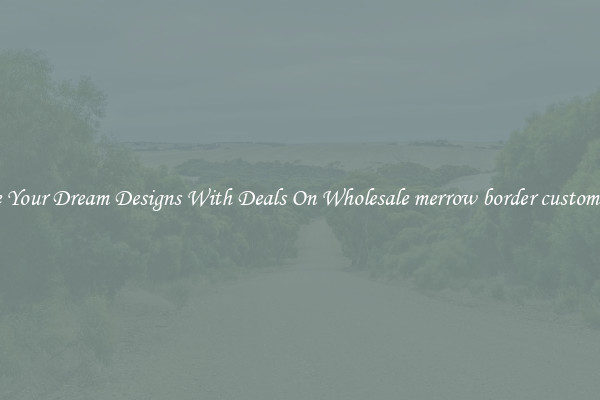 Create Your Dream Designs With Deals On Wholesale merrow border custom badge