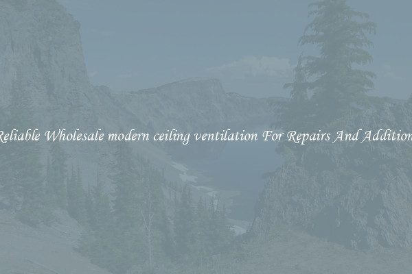 Reliable Wholesale modern ceiling ventilation For Repairs And Additions