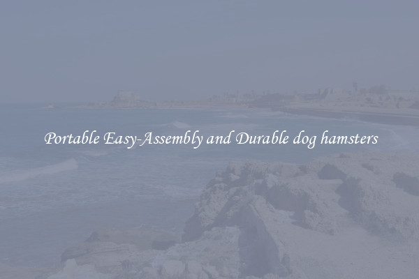 Portable Easy-Assembly and Durable dog hamsters